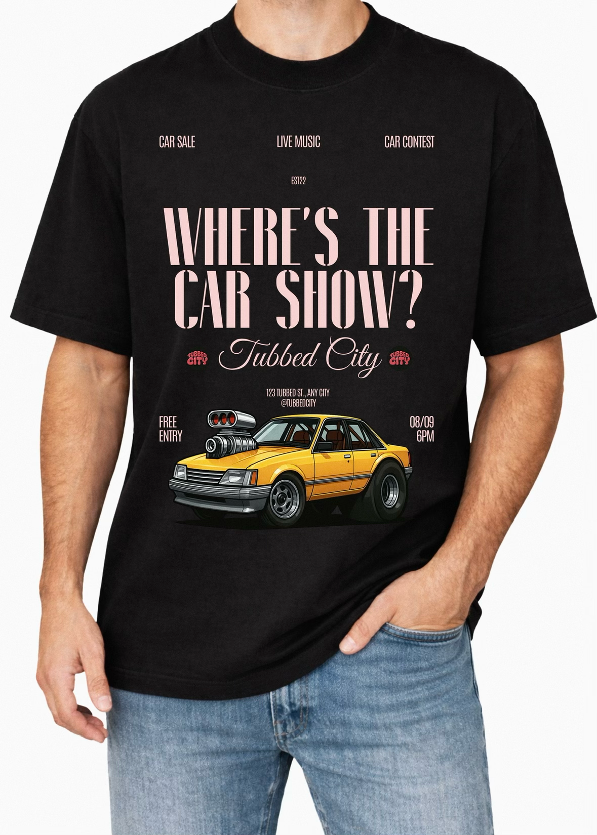 Car Show T-Shirt – DROP 01 - PRE ORDER - LIMITED TIME ONLY!